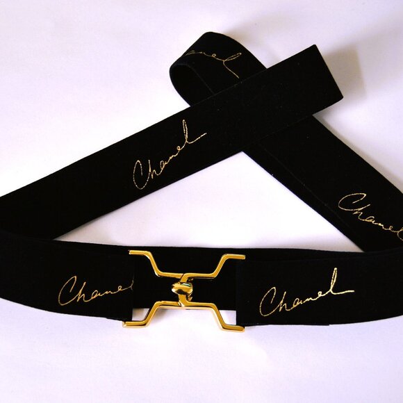 Salvage Chanel Ribbon Made Belt - Picture 4 of 6